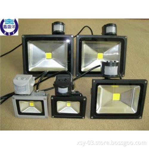 50W IP65 Motion Sensor LED Floodlight with CE RoHS,3 years warranty